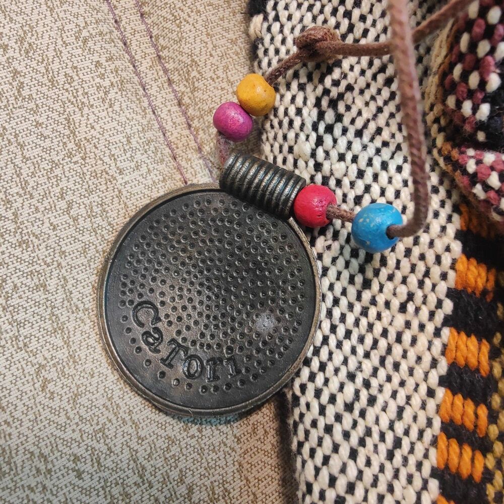 Bohemian Striped Backpack Catori - Picture 5 of 8